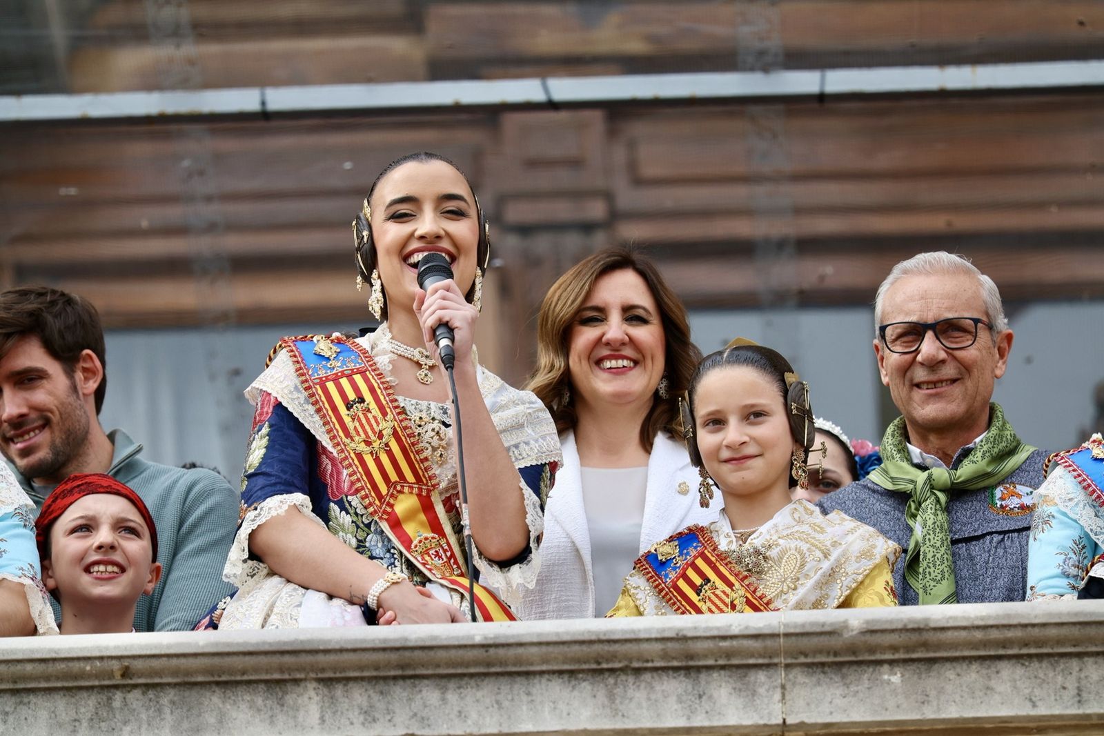 Les paraules de la fallera major donen pas a la mascletà del 1 de març de les Falles 2026