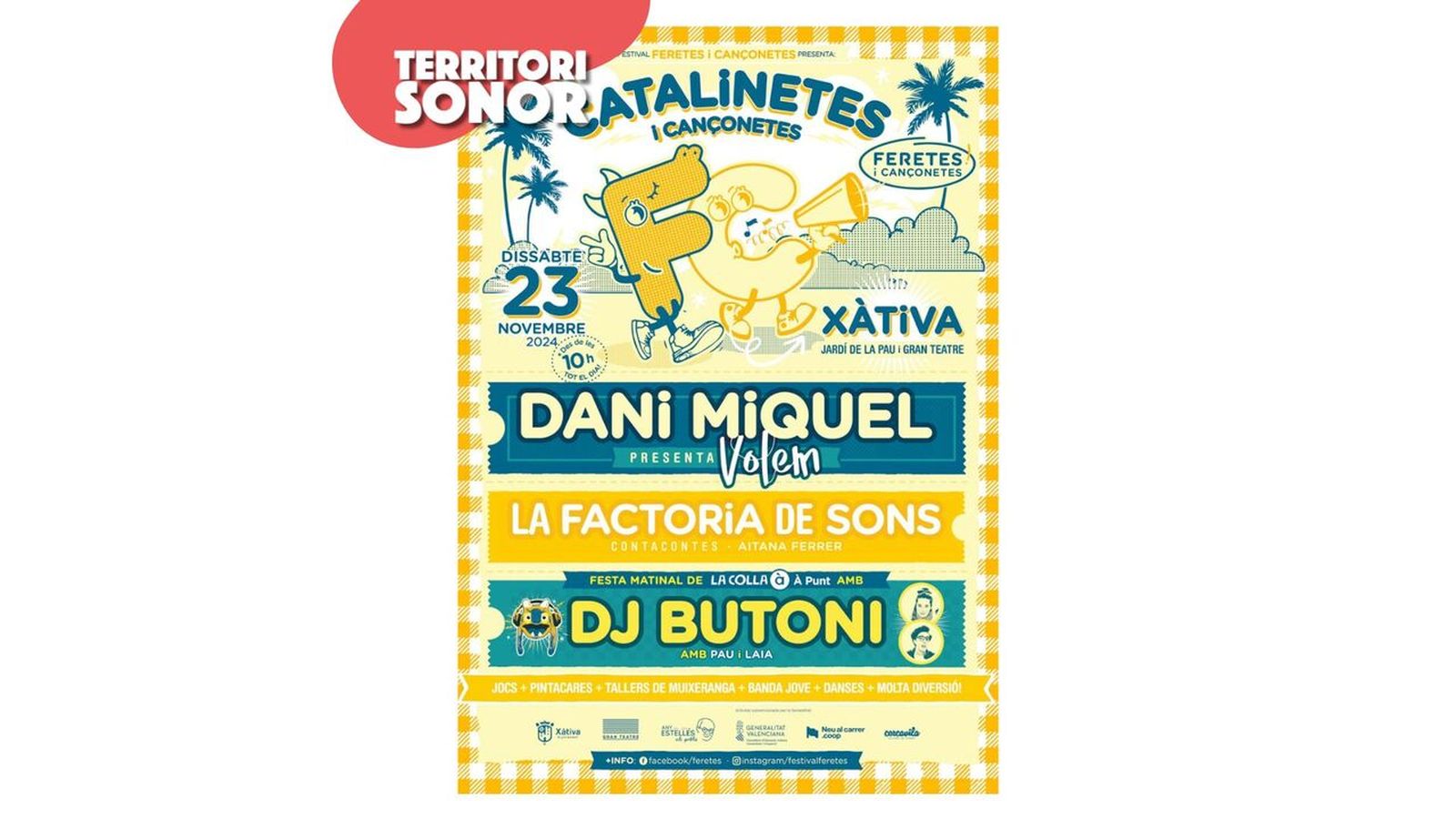19.11.2024 | El festival Catalinetes i Cançonetes torna a Xàtiva