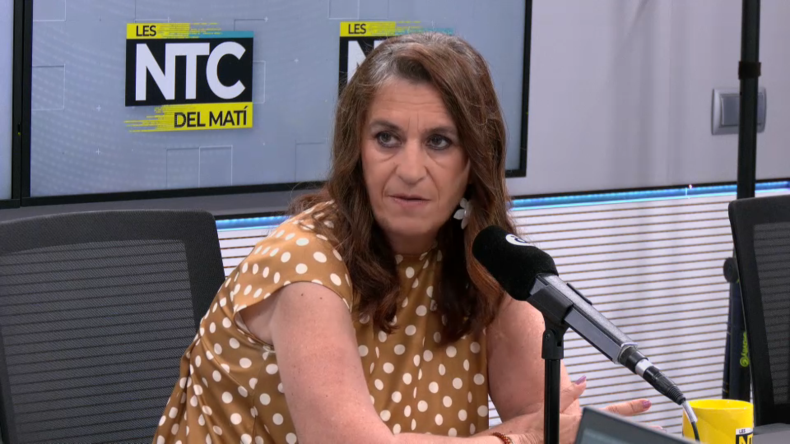 Susana Gisbert en 'Les notícies del matí'