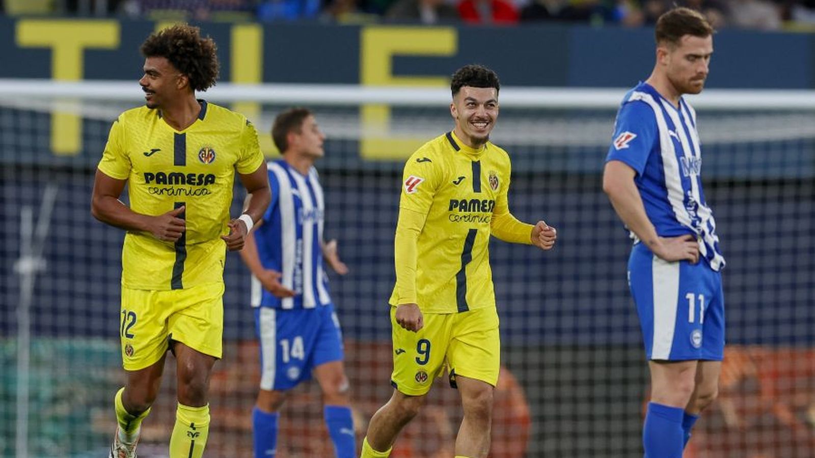 El Villarreal es va imposar 3-1 en el duel de la primera volta, disputat a l'Estadi de la Ceràmica