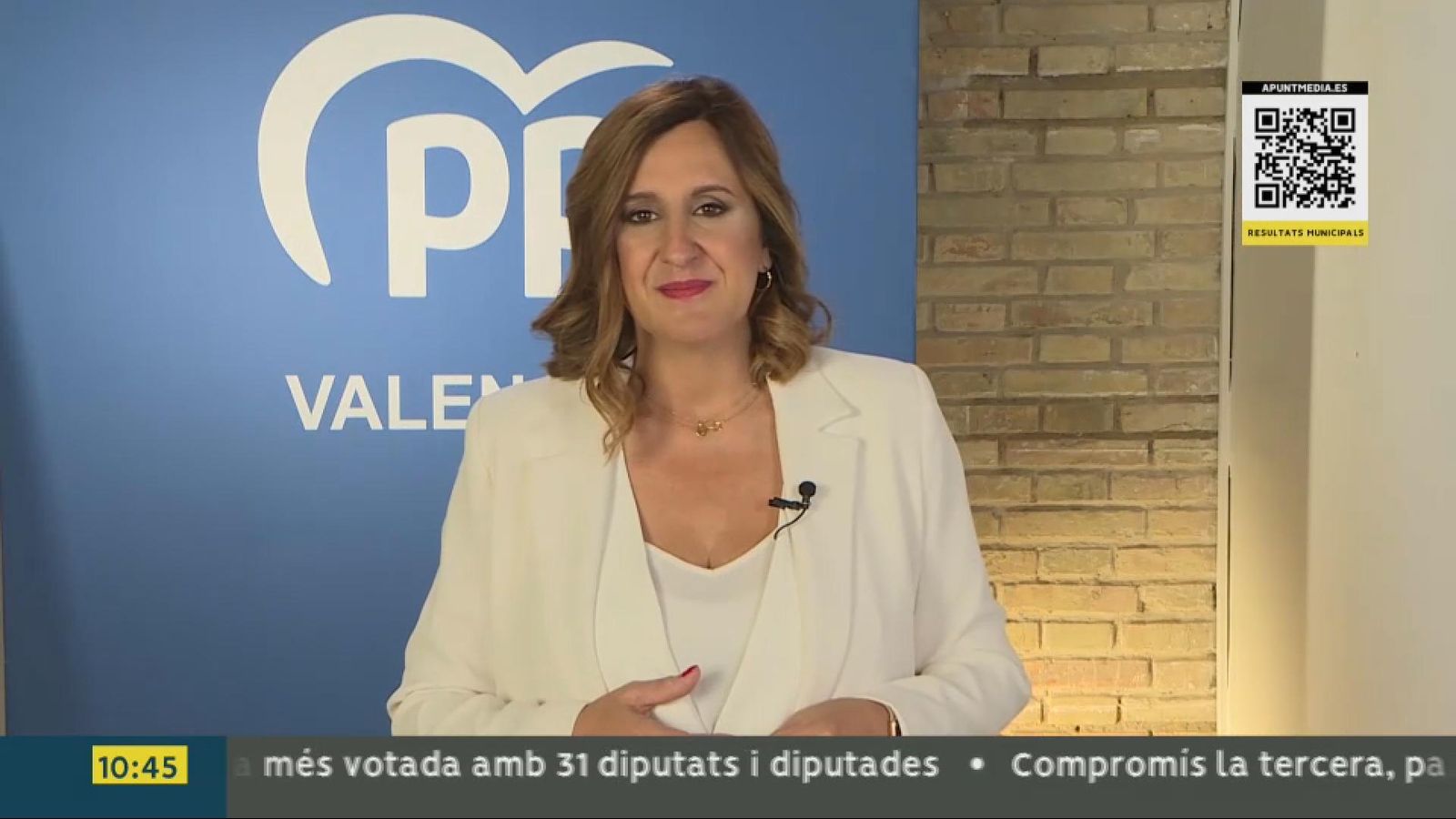 Entrevista a Mariá José Catalá, candidata del PP a l'alcaldia de València i guanyadora de les eleccions municipals