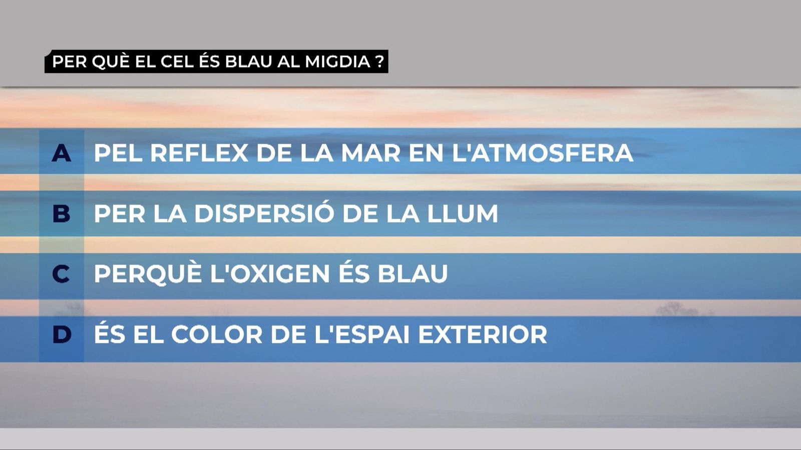 La física del cel
