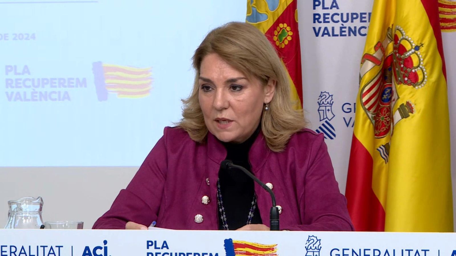 La vicepresidenta i portaveu del Consell, Susana Camarero