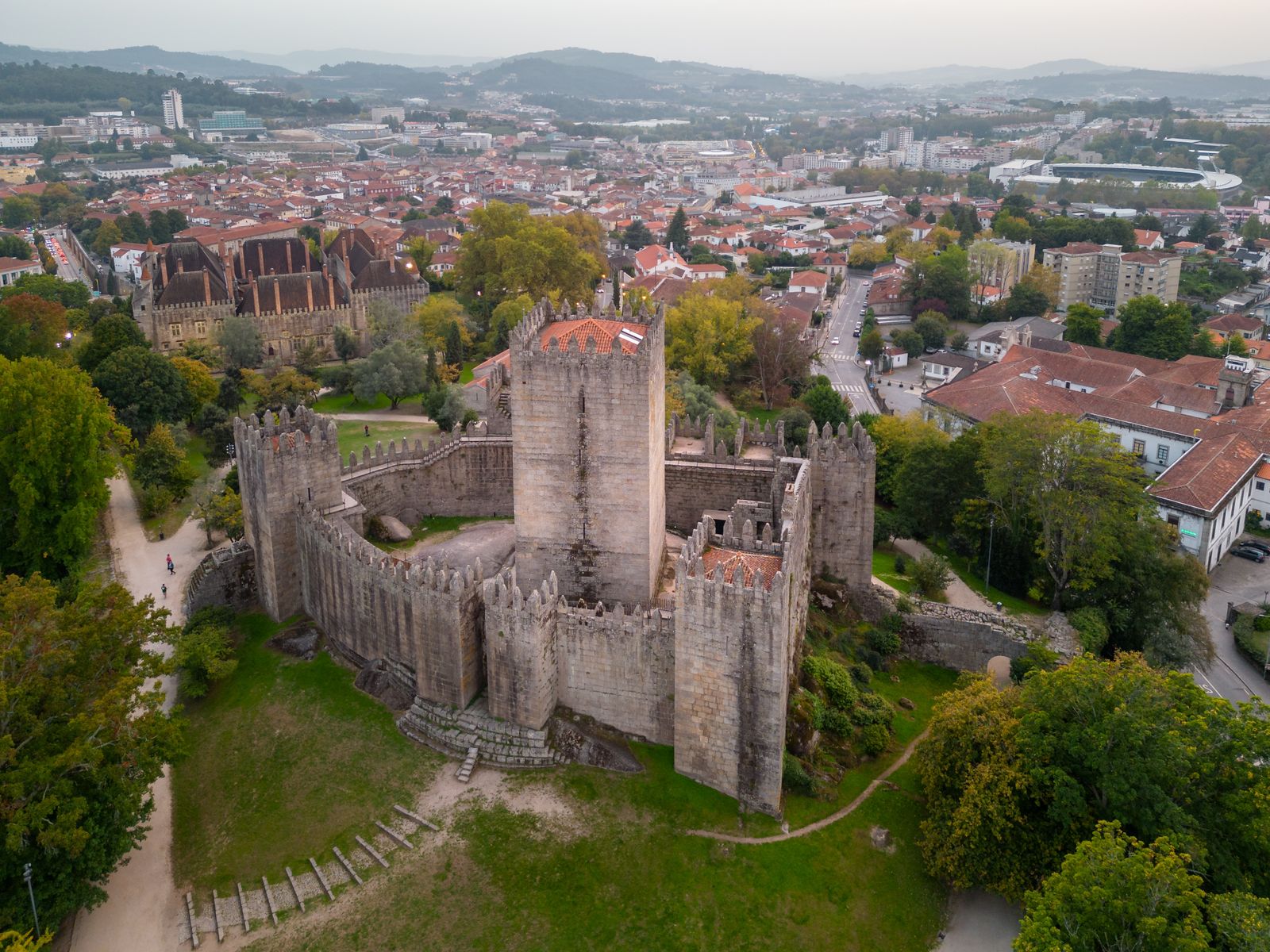 Vista de la ciutat de Guimaraes