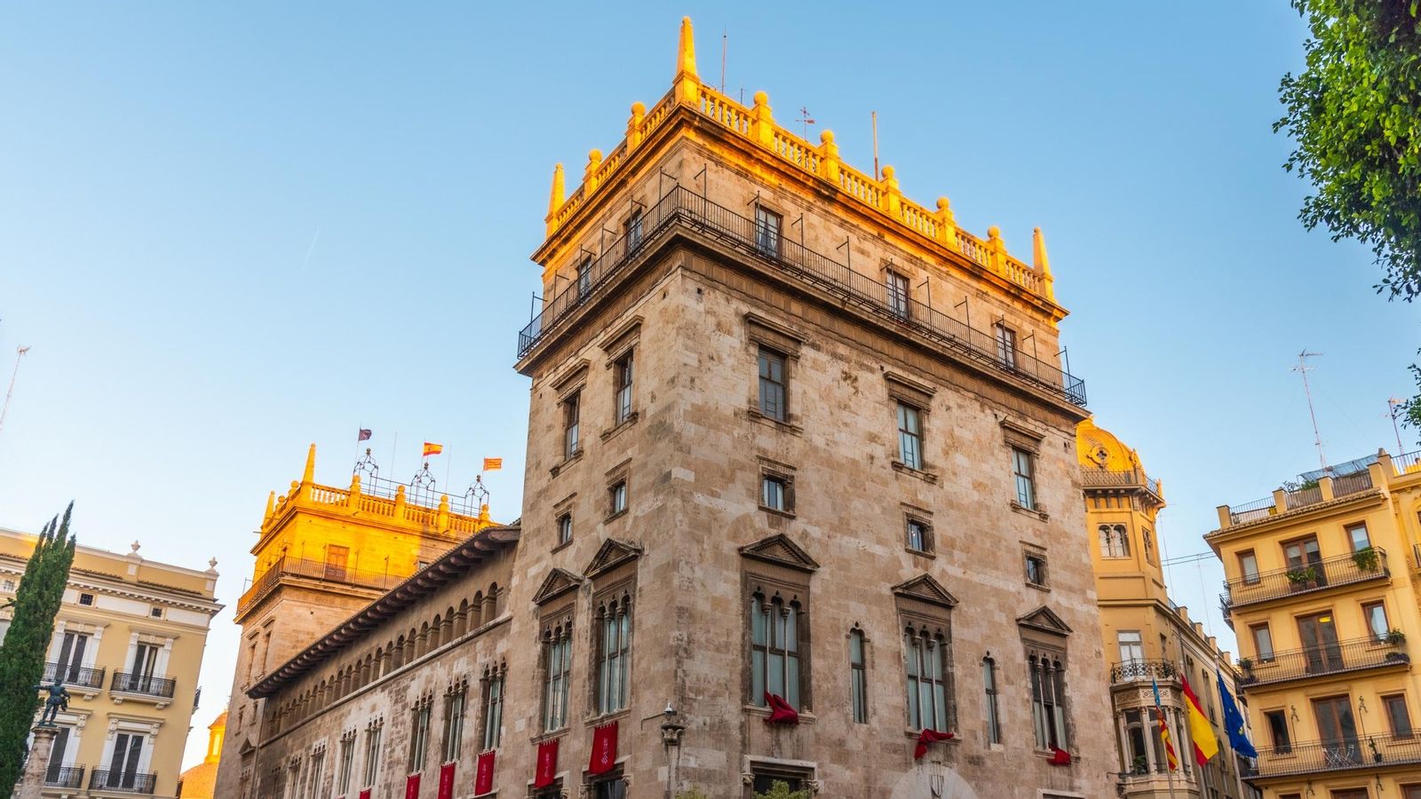 El palau de la Generalitat, en una imatge d'arxiu