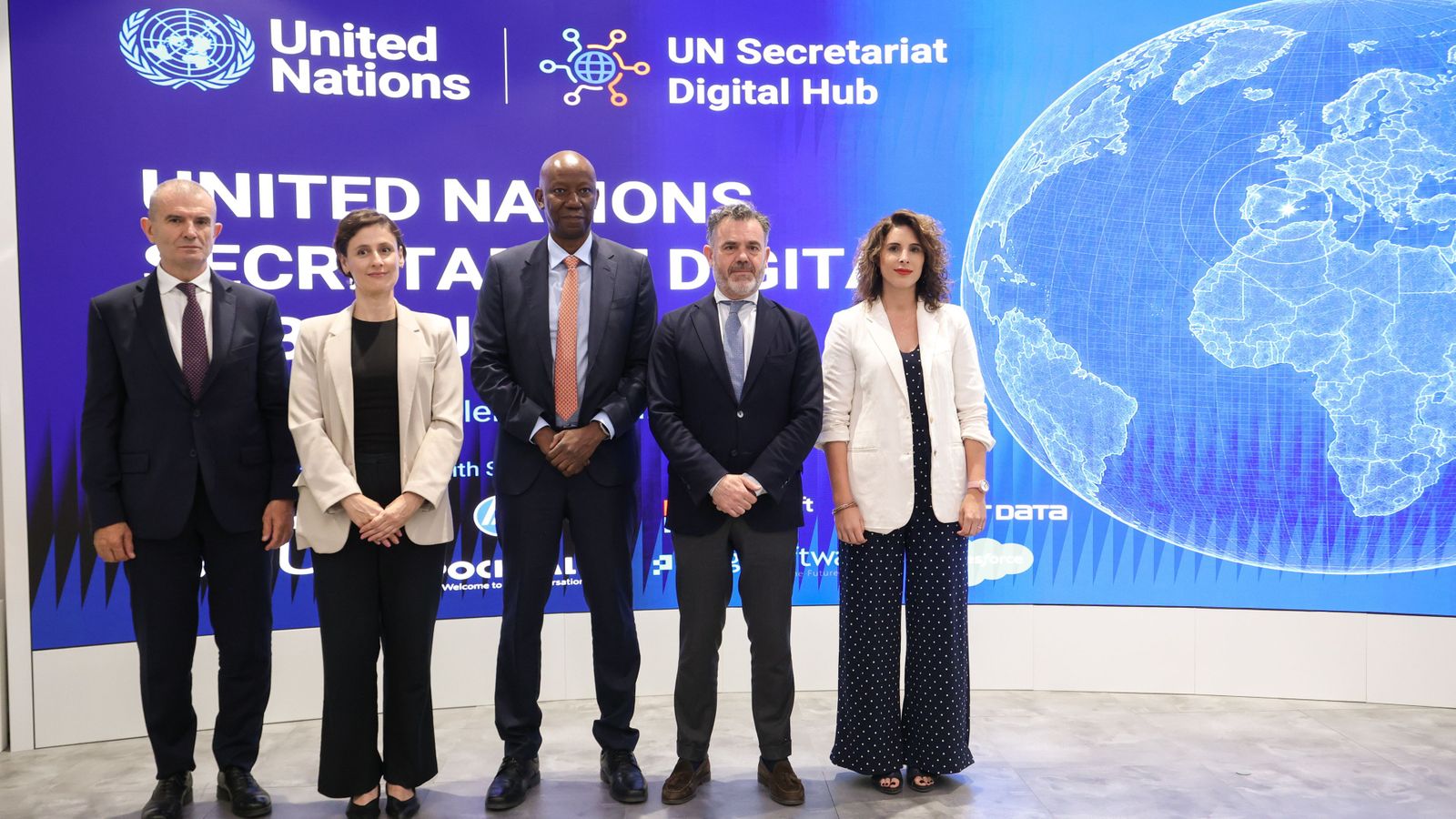 Presentació del nou centre digital de la secretaria de l'ONU a Quart de Poblet