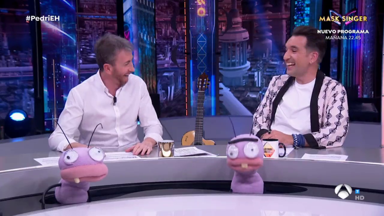 Pablo Motos i Miguel Lago, dimarts en 'El Hormiguero'