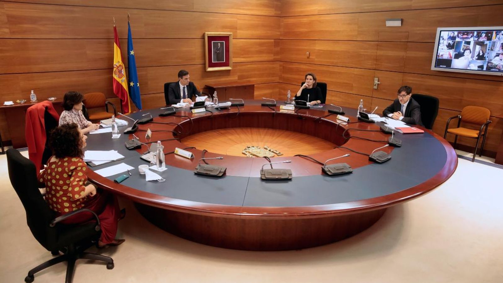 Imatge del Consell de Ministres del passat dimarts
