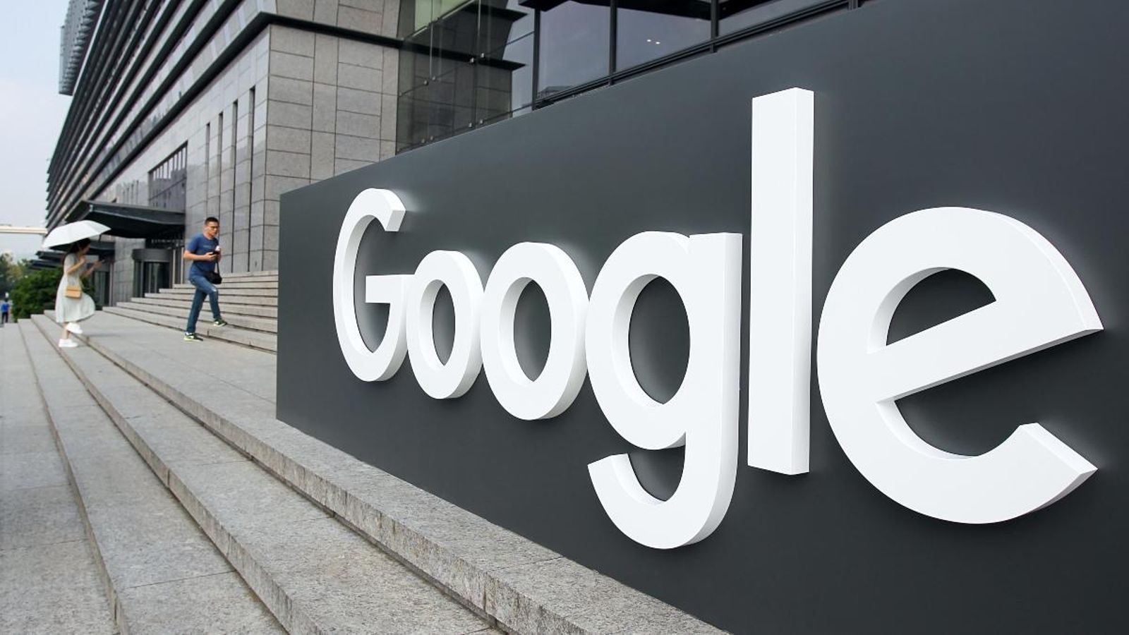 Oficines de Google a Xangai en una imatge d'arxiu