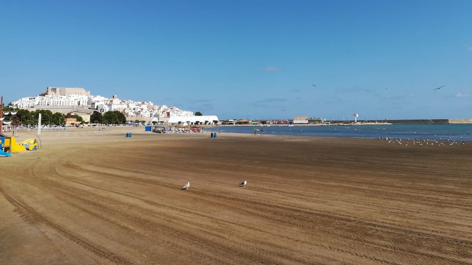 Platja sud de Peníscola