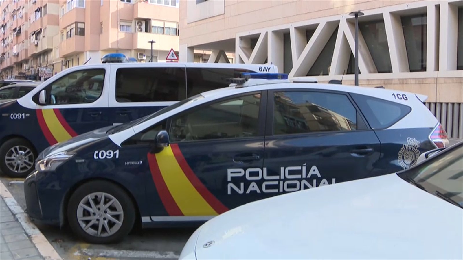 Vehicles de la Policia Nacional