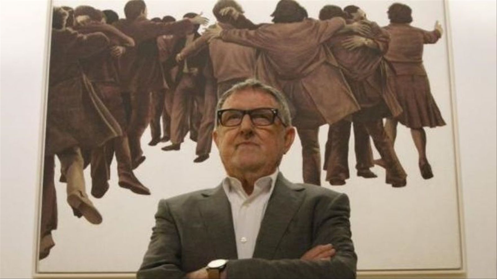 Imatge d'arxiu de Joan Genovés al Museu Pati Herrerià de Valladolid l'any 2018