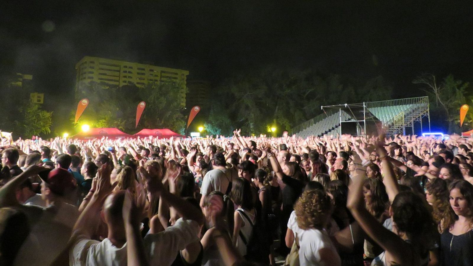 Concert de Txarango als Concerts de Vivers de la Gran Fira de València, 2017