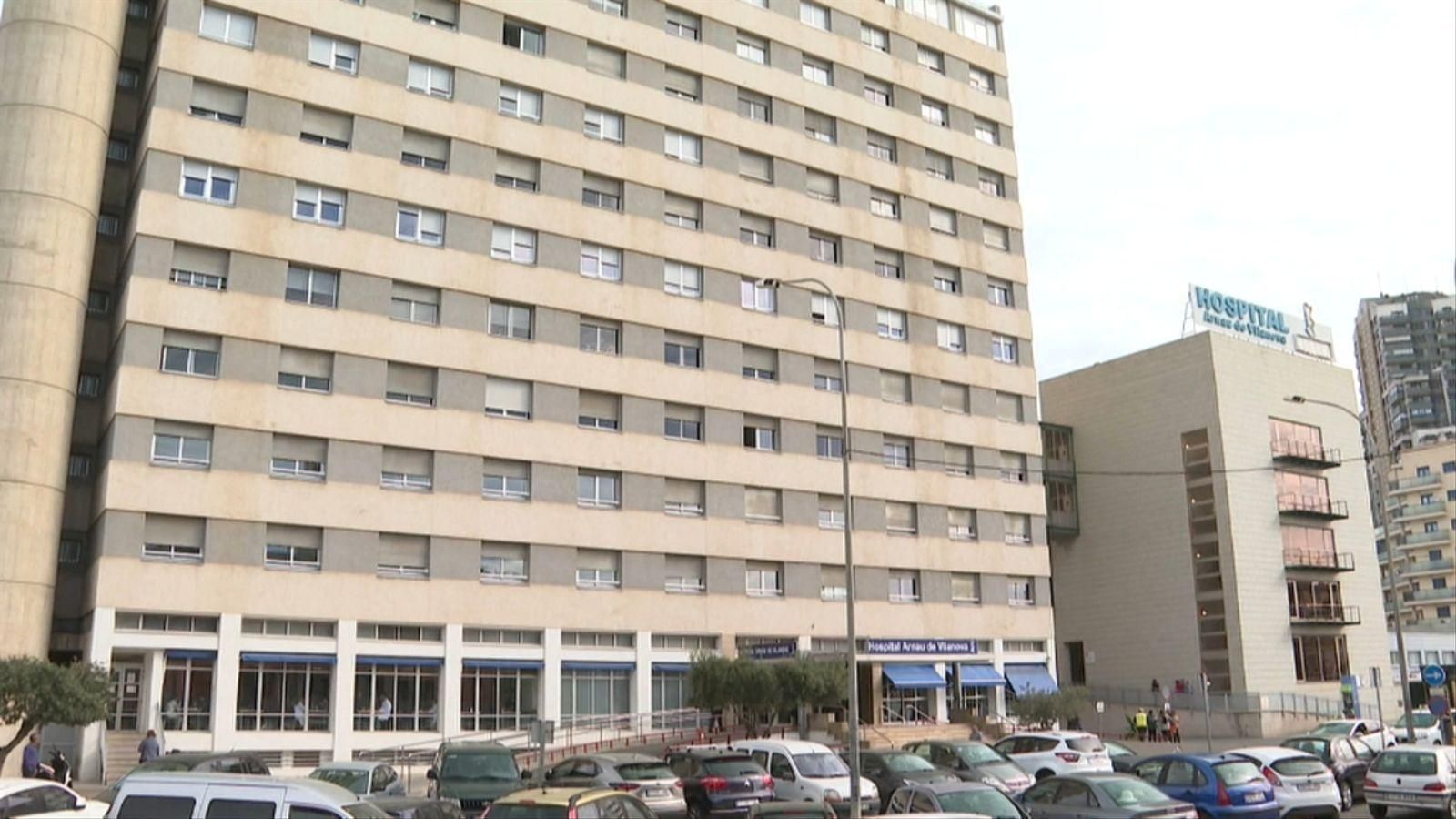 Hospital Arnau de Vilanova, en una imatge d'arxiu