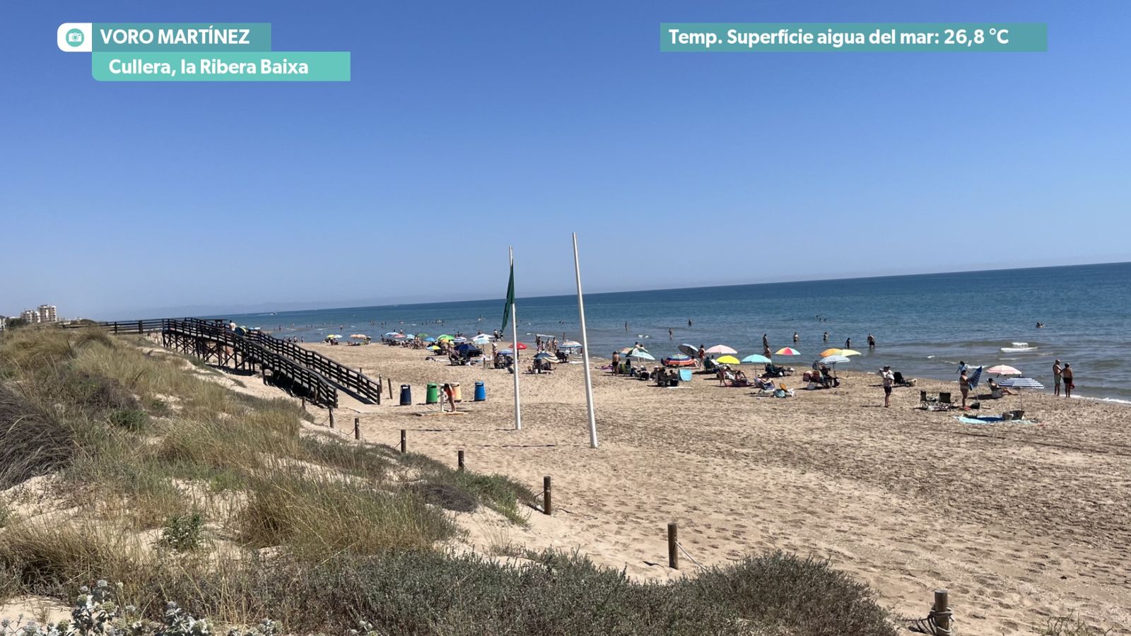 Afluixa calor a l'interior, continua la basca nocturna a la costa