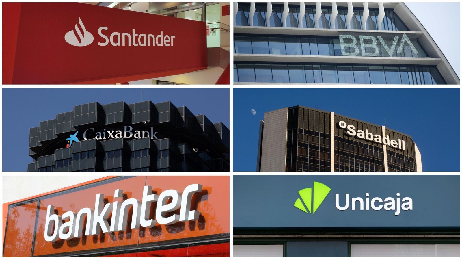 Els grans bancs espanyols