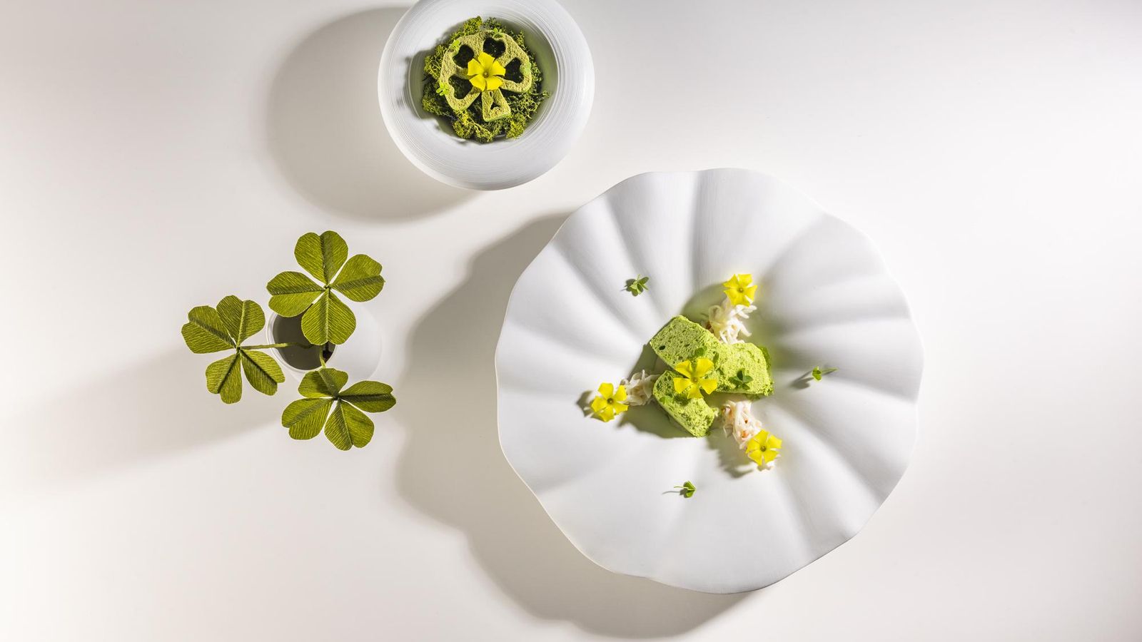 Un dels plats elaborats el restaurant de tres estreles Michelin a Dénia