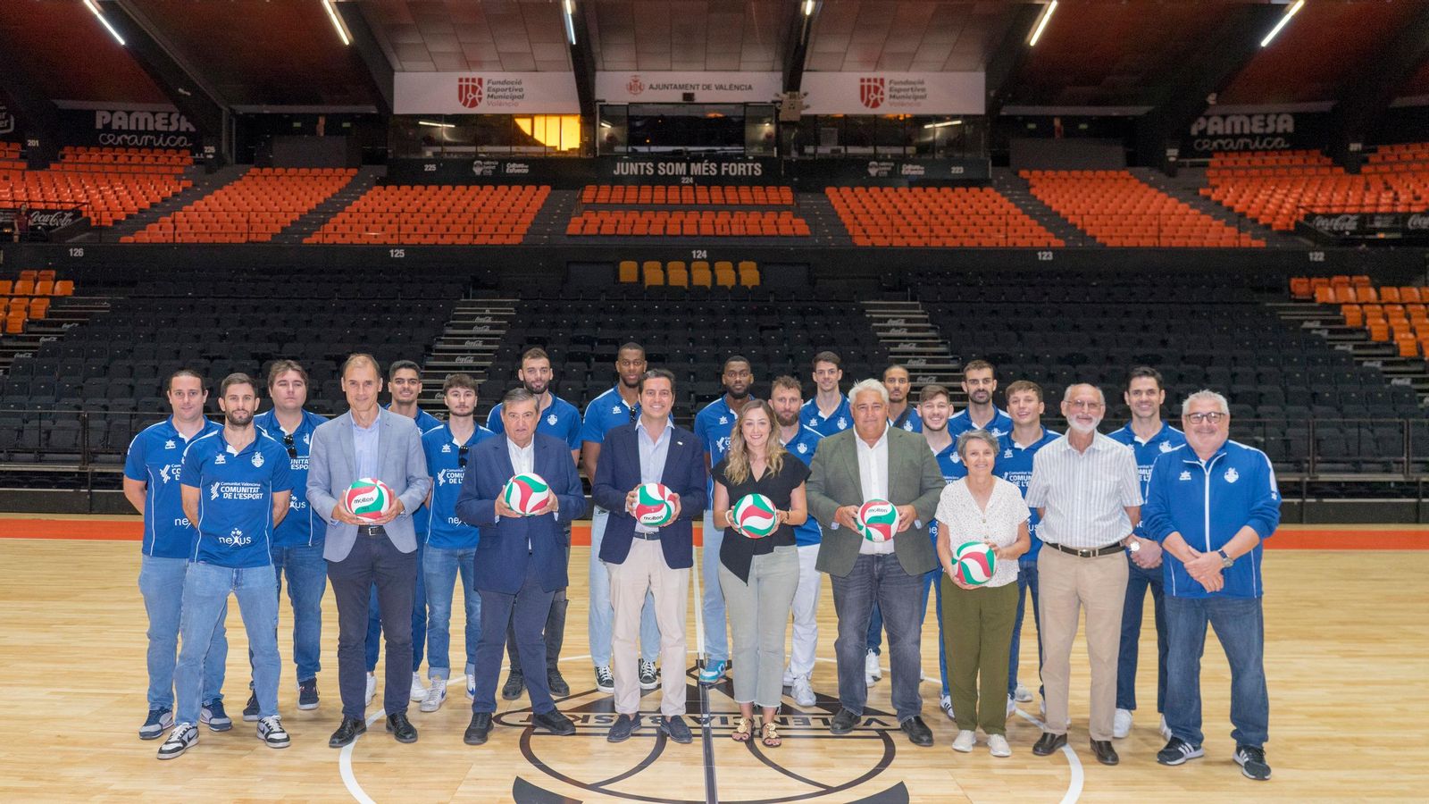 Presentació de l'edició 51 de la Copa del Rei de voleibol