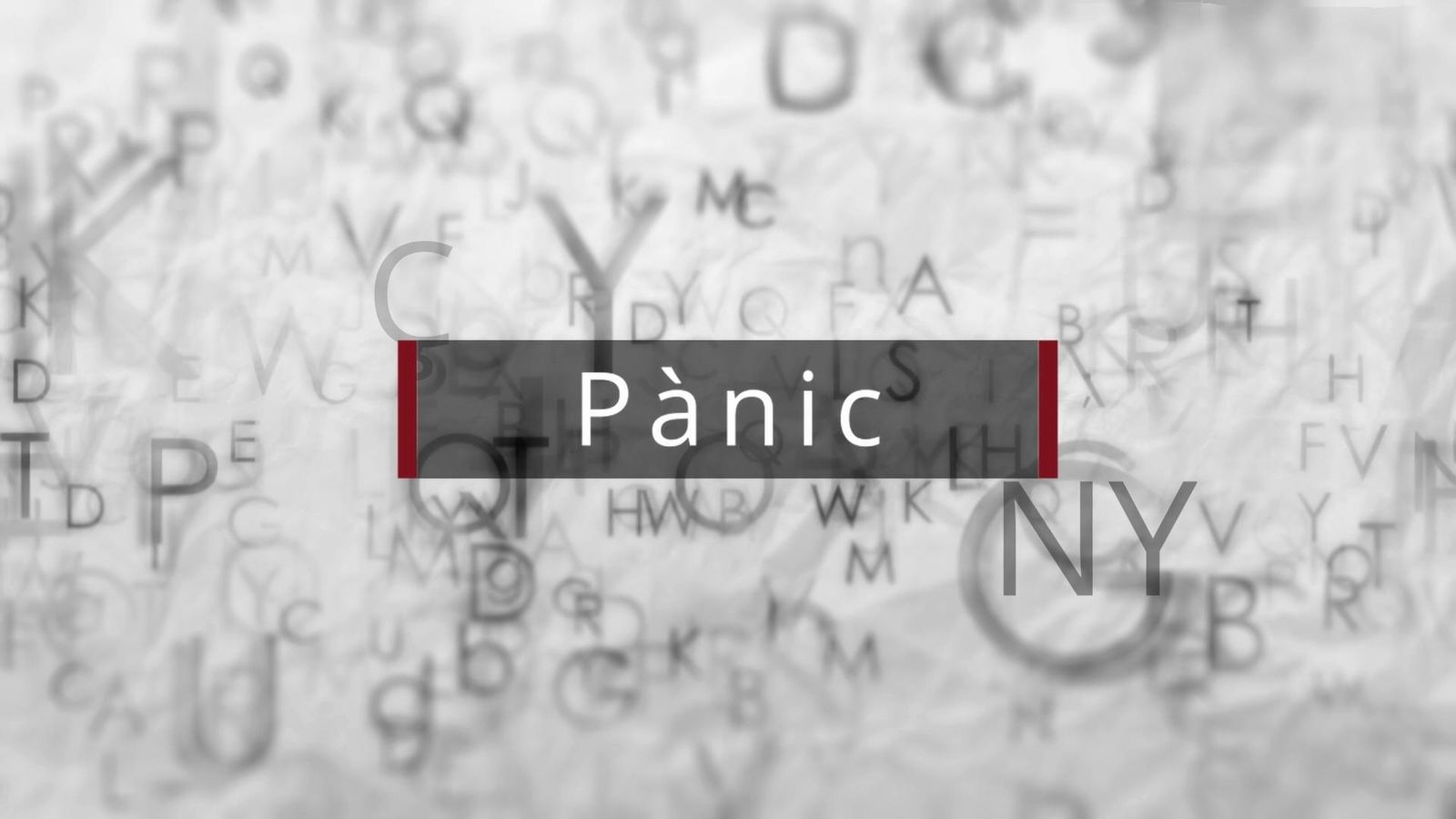 pànic