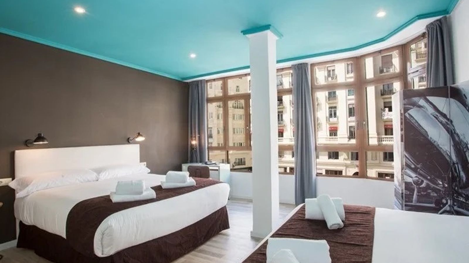 Imatge d'arxiu d'una habitació d'un dels hotesl que la companyia té a València