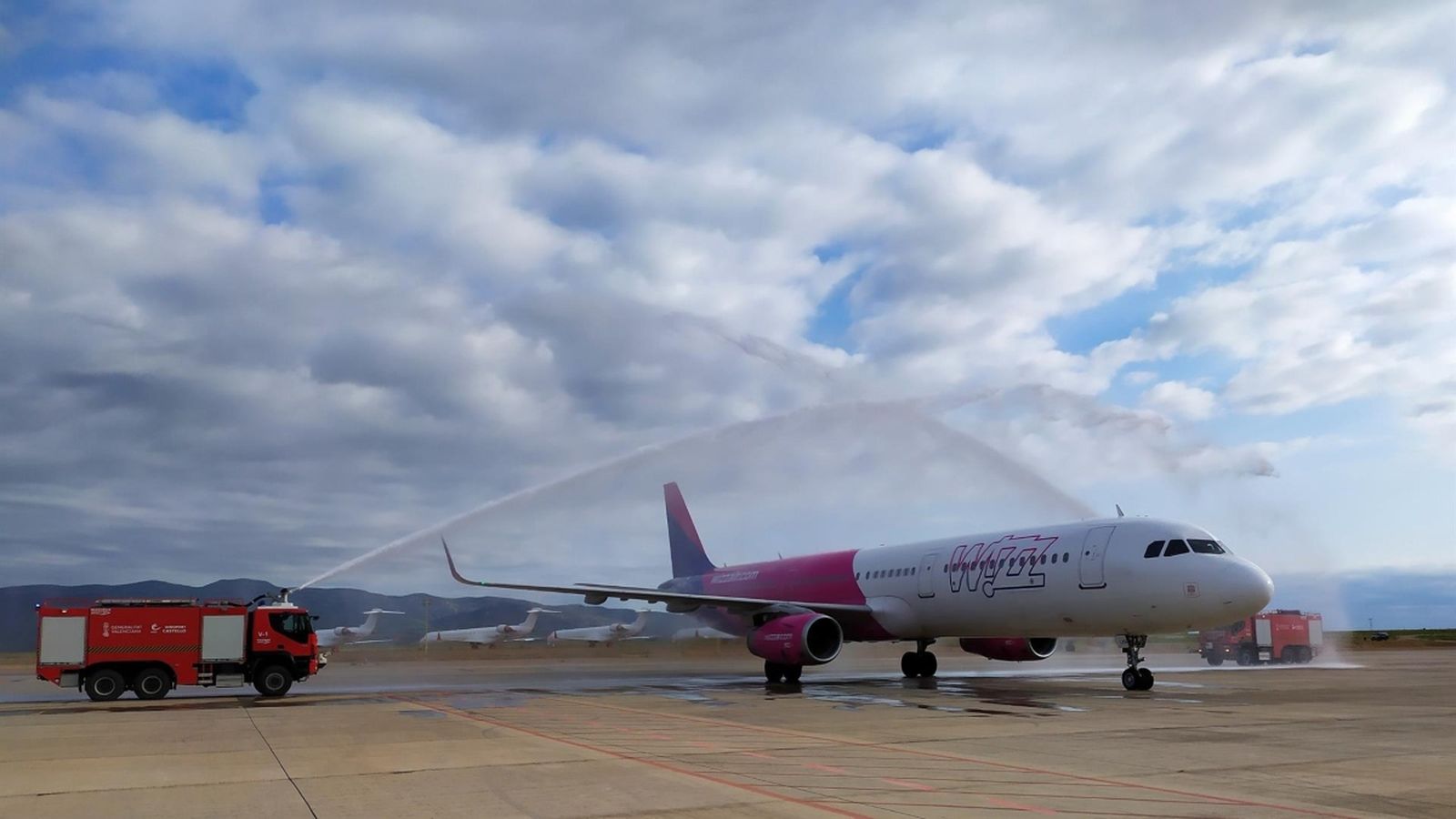 Inauguració de la nova ruta aèrea a Viena