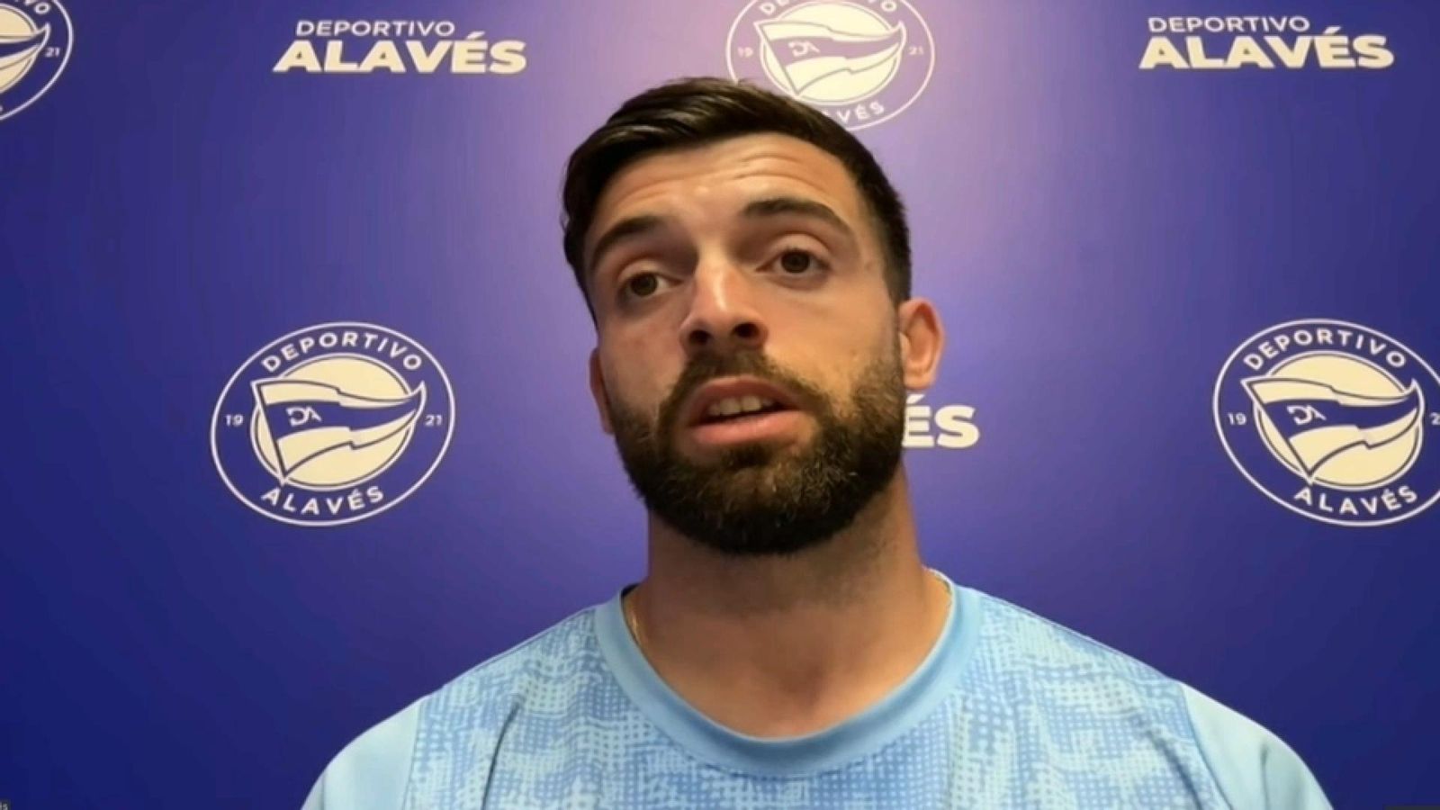 El futbolista de l'Alabés, Antonio Sivera