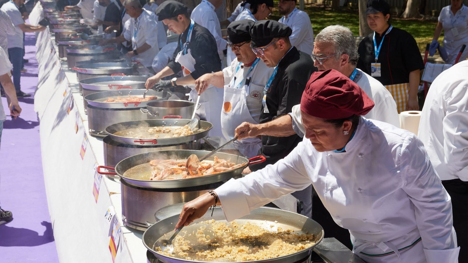 El concurs Internacional de Fideuà de Gandia