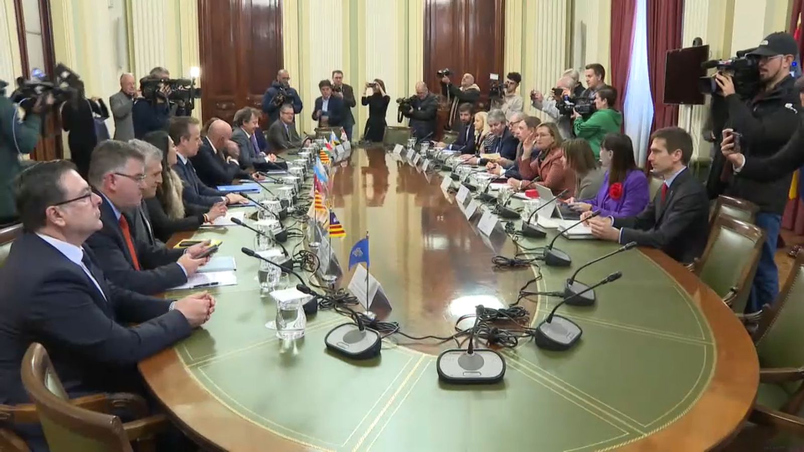 En imatge, la reunió interterritorial del ministeri d'Agricultura, Pesca i Alimentació amb els representants autonòmics