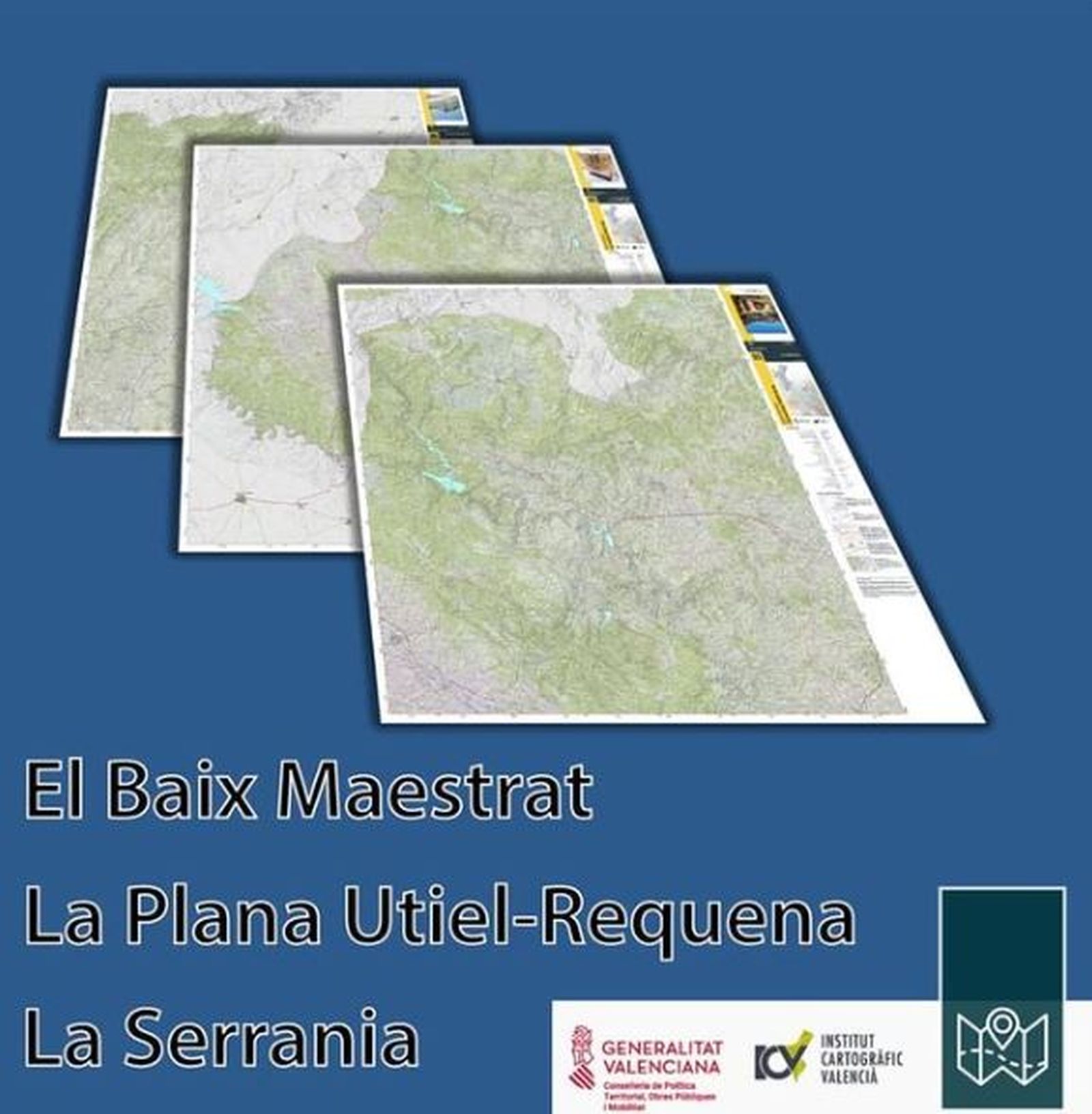 A LliG podem trobar mapes editats per l'Institut Cartogràfic Valencià