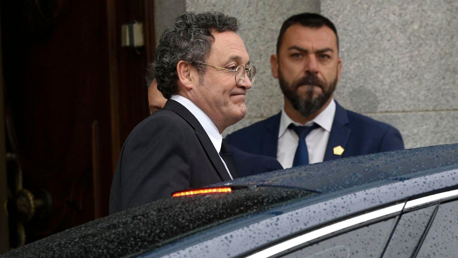 Álvaro García Ortiz, este dimecres en arribar al Tribunal Suprem