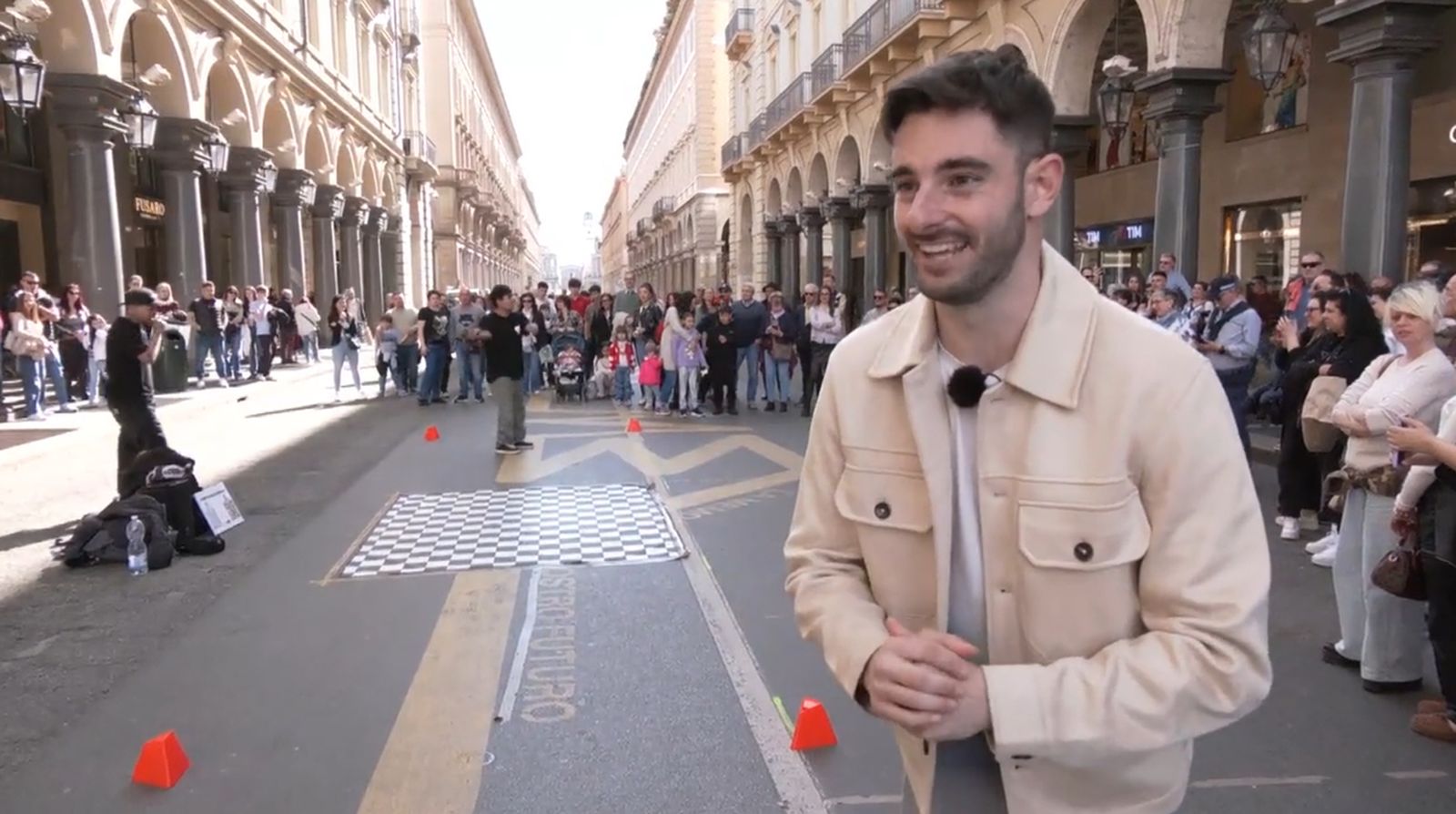 Amb José Palmer visitarem el Palau Reial de Torí, l'antiga residència oficial de la casa de Savoia que està declarat patrimoni de la humanitat per la UNESCO