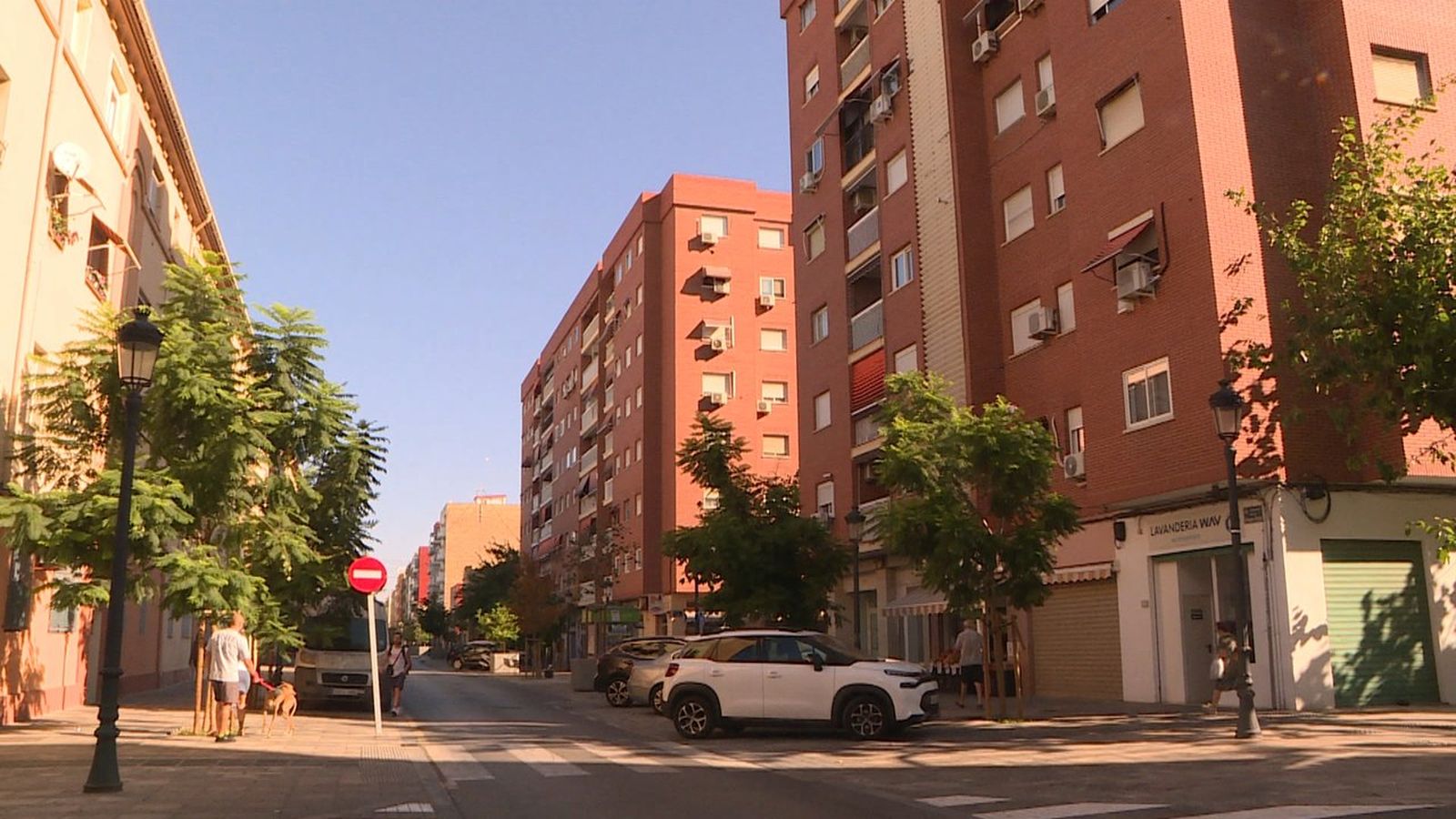 Les Casetes Roses, al barri de la Malva-rosa