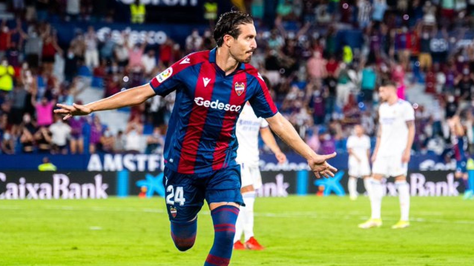 El jugador del Llevant, José Campaña