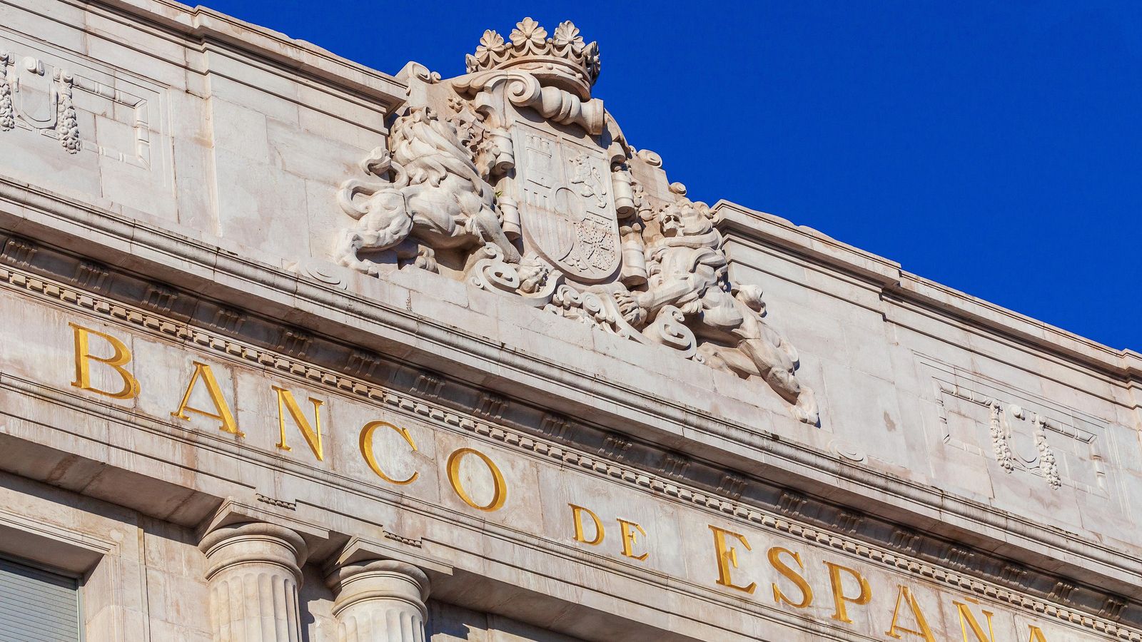 Façana de l Banc d'Espanya, a Madrid