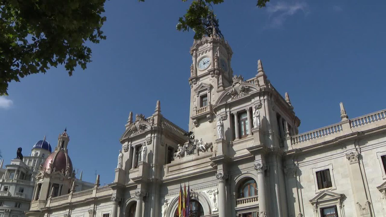 Façana de l'Ajuntament de València