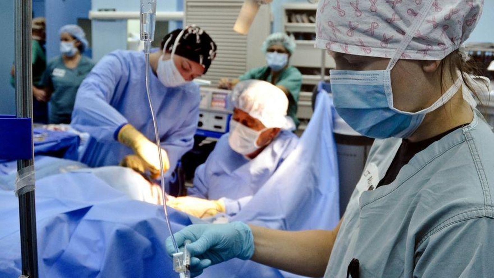 Imatge d'arxiu d'una intervenció quirúrgica