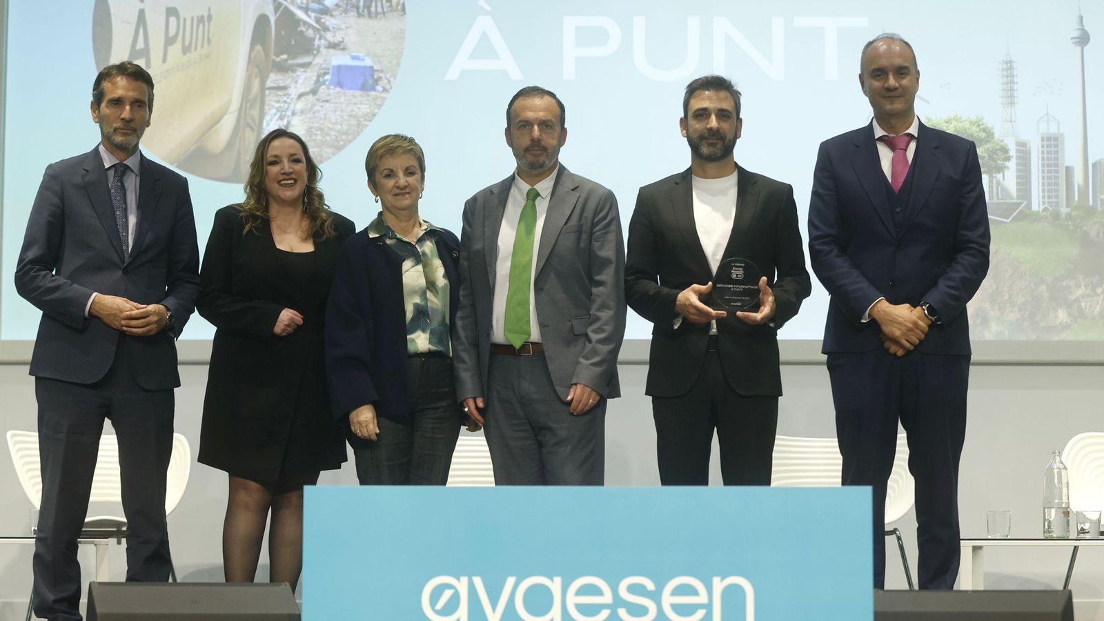 L'Avaesen premia À Punt per la cobertura de la dana L'Avaesen premia À Punt per la cobertura de la dana