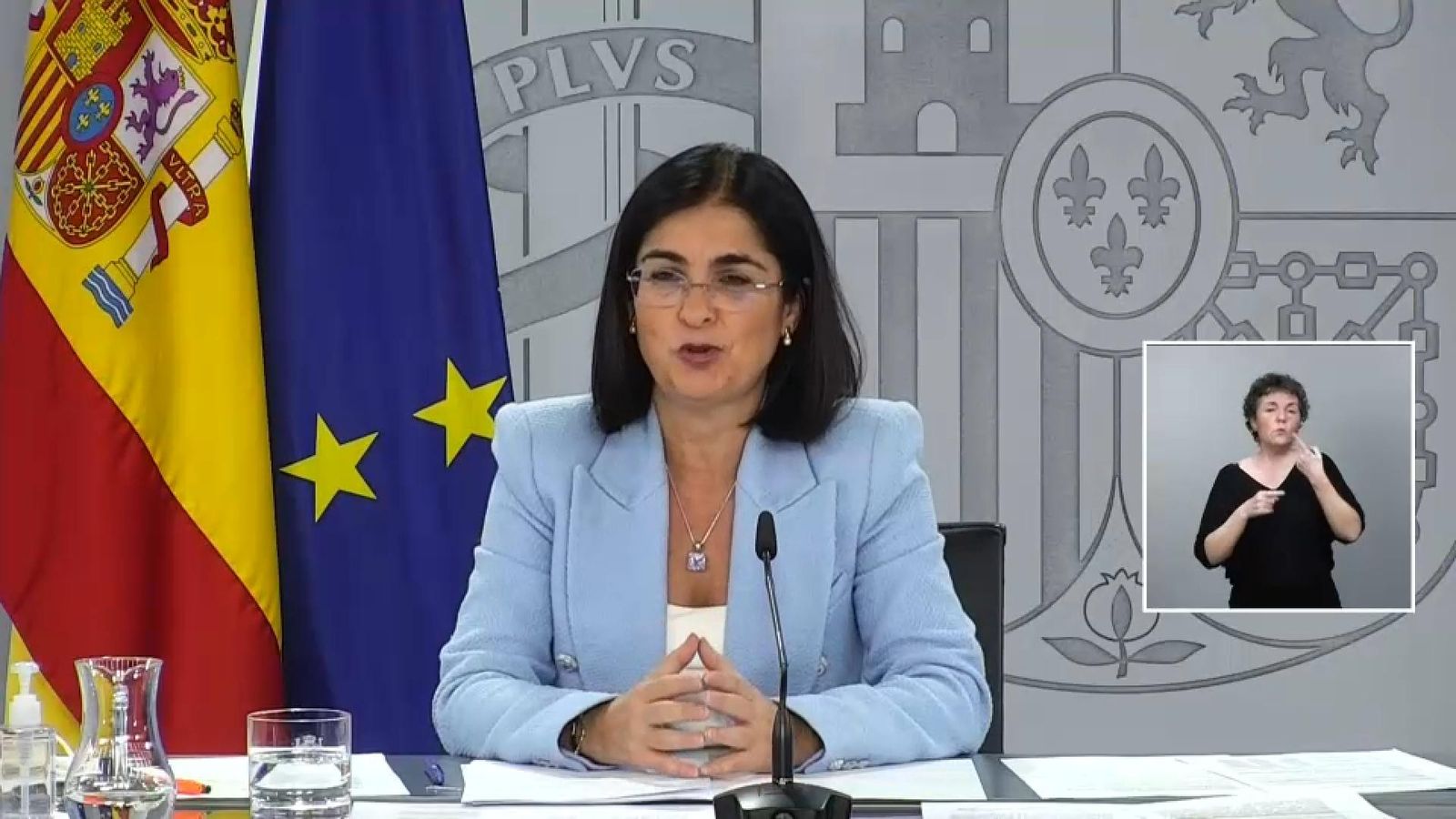Darias, aquest dimecres, en roda de premsa