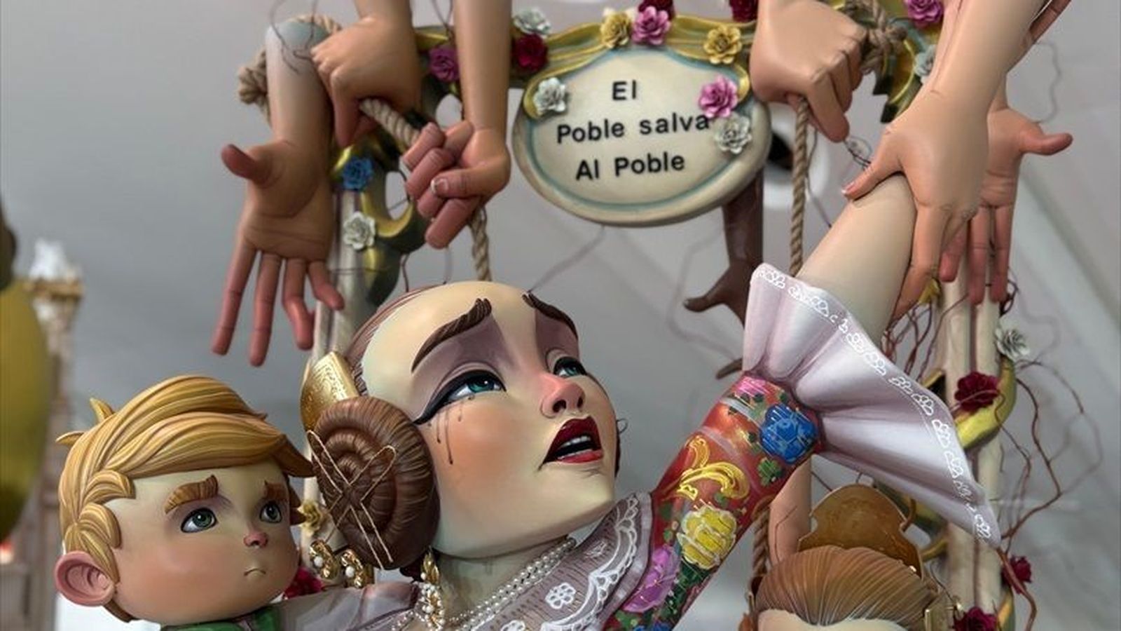 Ninots de Paco Torres y José Gallego "en homenatge a les víctimes de la dana", indultats el 2025