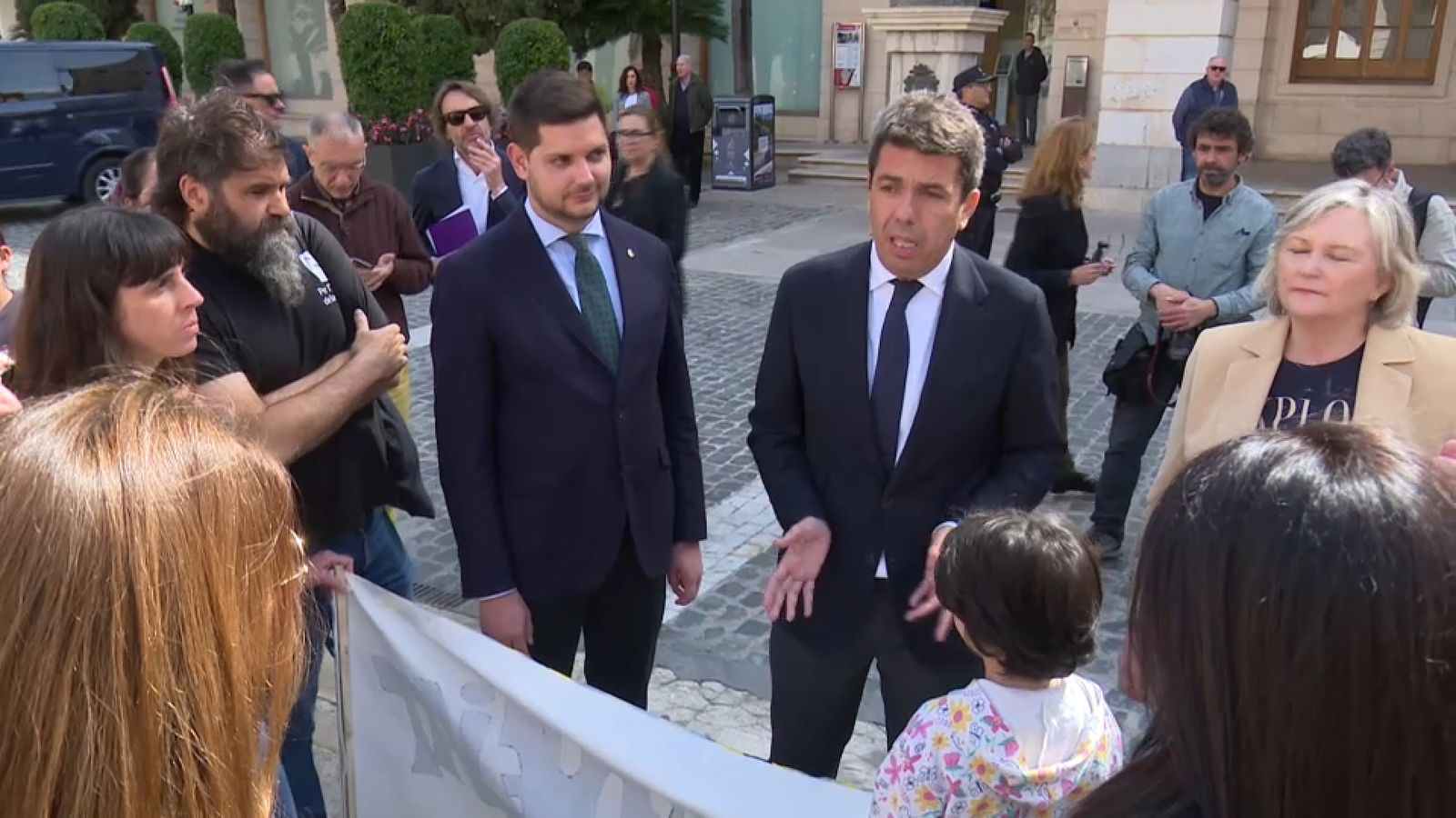 El cap del Consell durant la visita a Gandia en què ha fet aquestes manifestacions