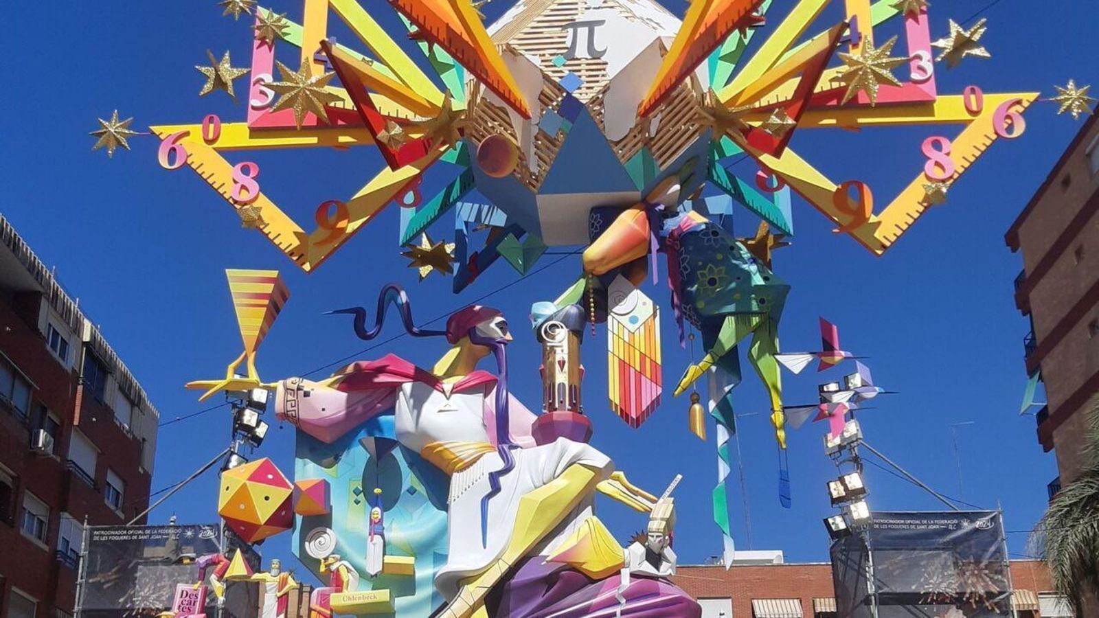 El monument de la Foguera Florida-Portatge de 2024