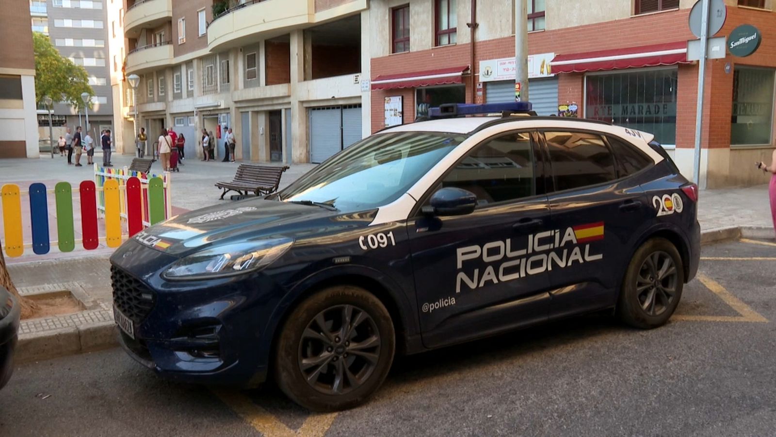 Zona on han trobat el cadàver, a Castelló de la Plana