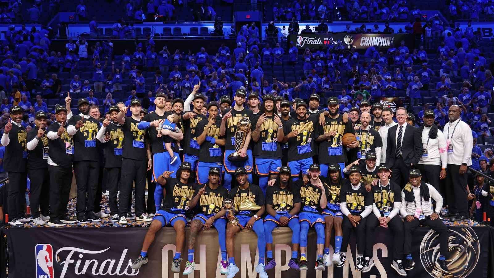 Els Oklahoma Thunder, campions de l'NBA