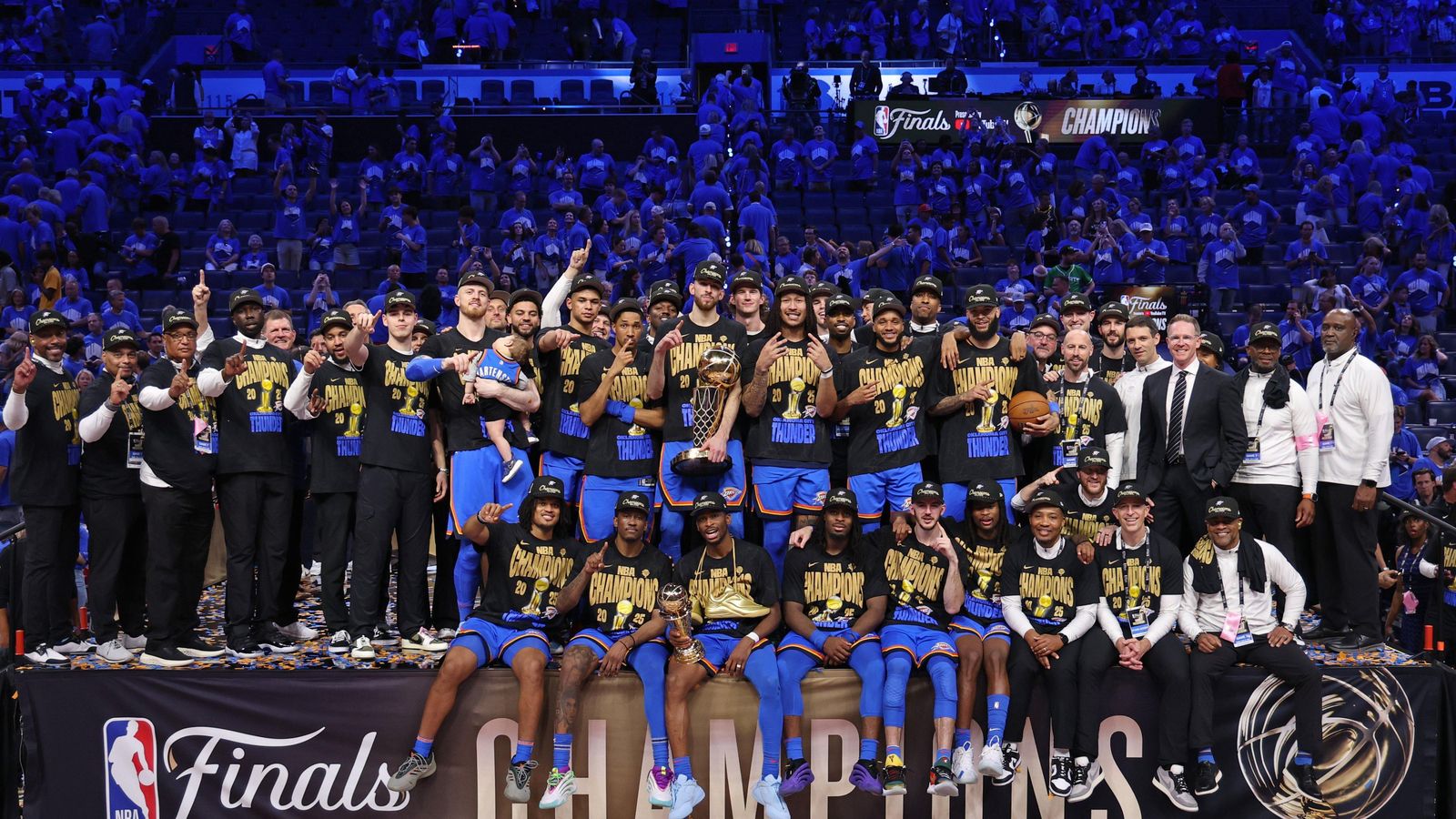 Els Oklahoma Thunder, campions de l'NBA