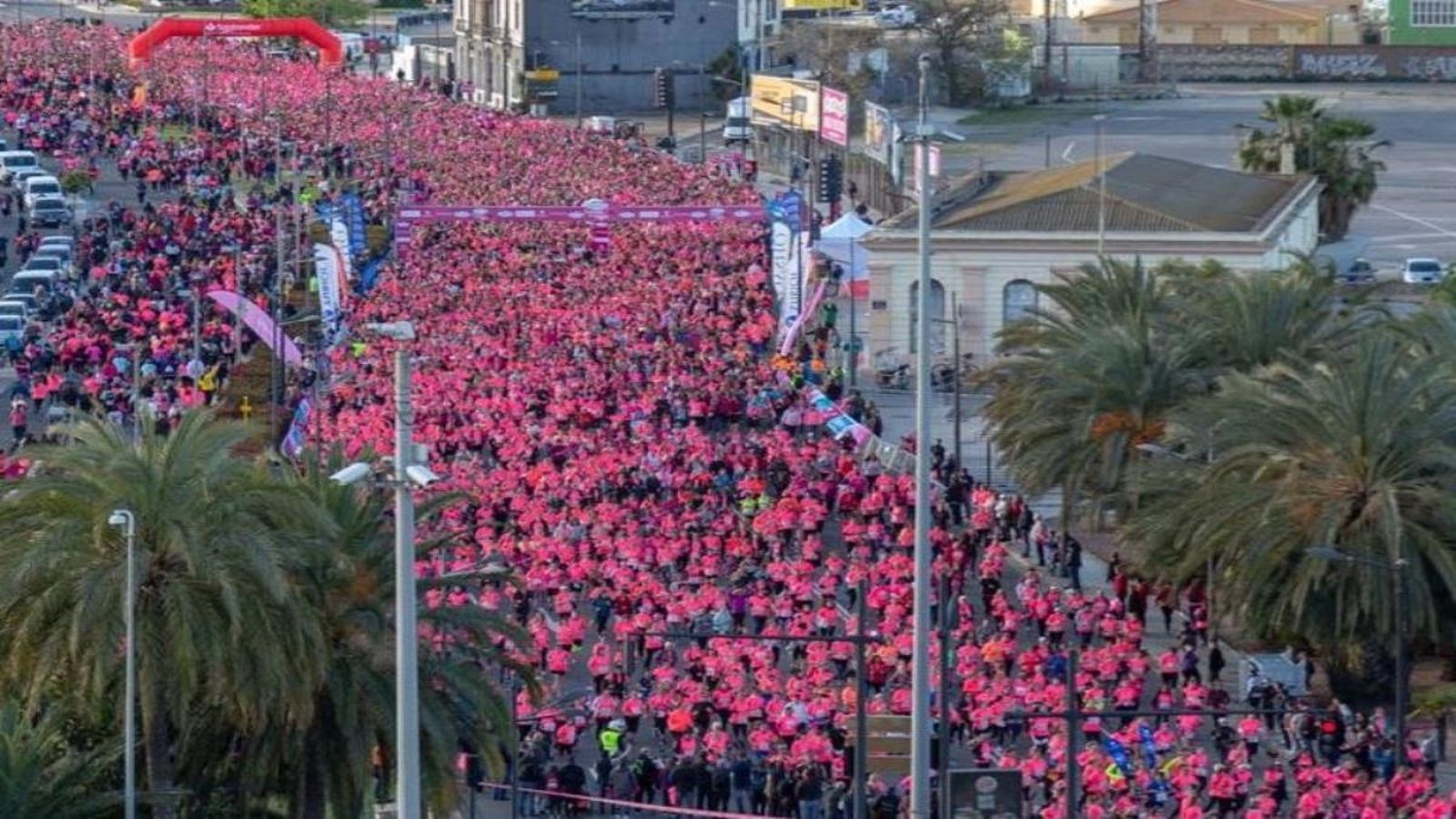 Edició de la carrera de la dona a València l'any passat.