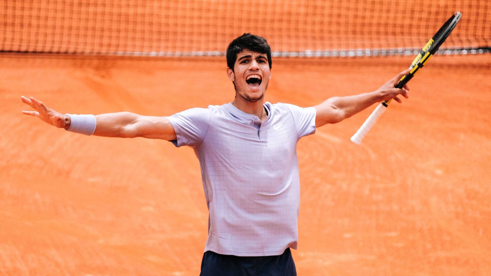 El tenista murcià, Carlos Alcaraz