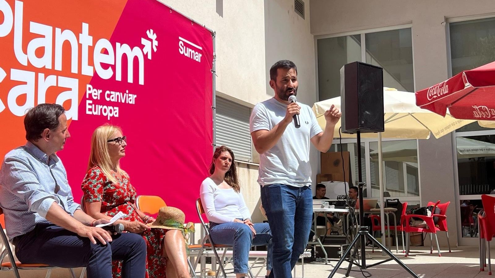 Marzà, en una acte electoral el passat 26 de maig