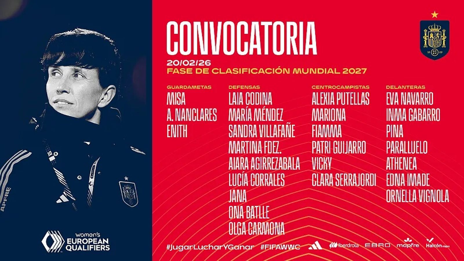 Convocatòria de la selecció espanyola de futbol