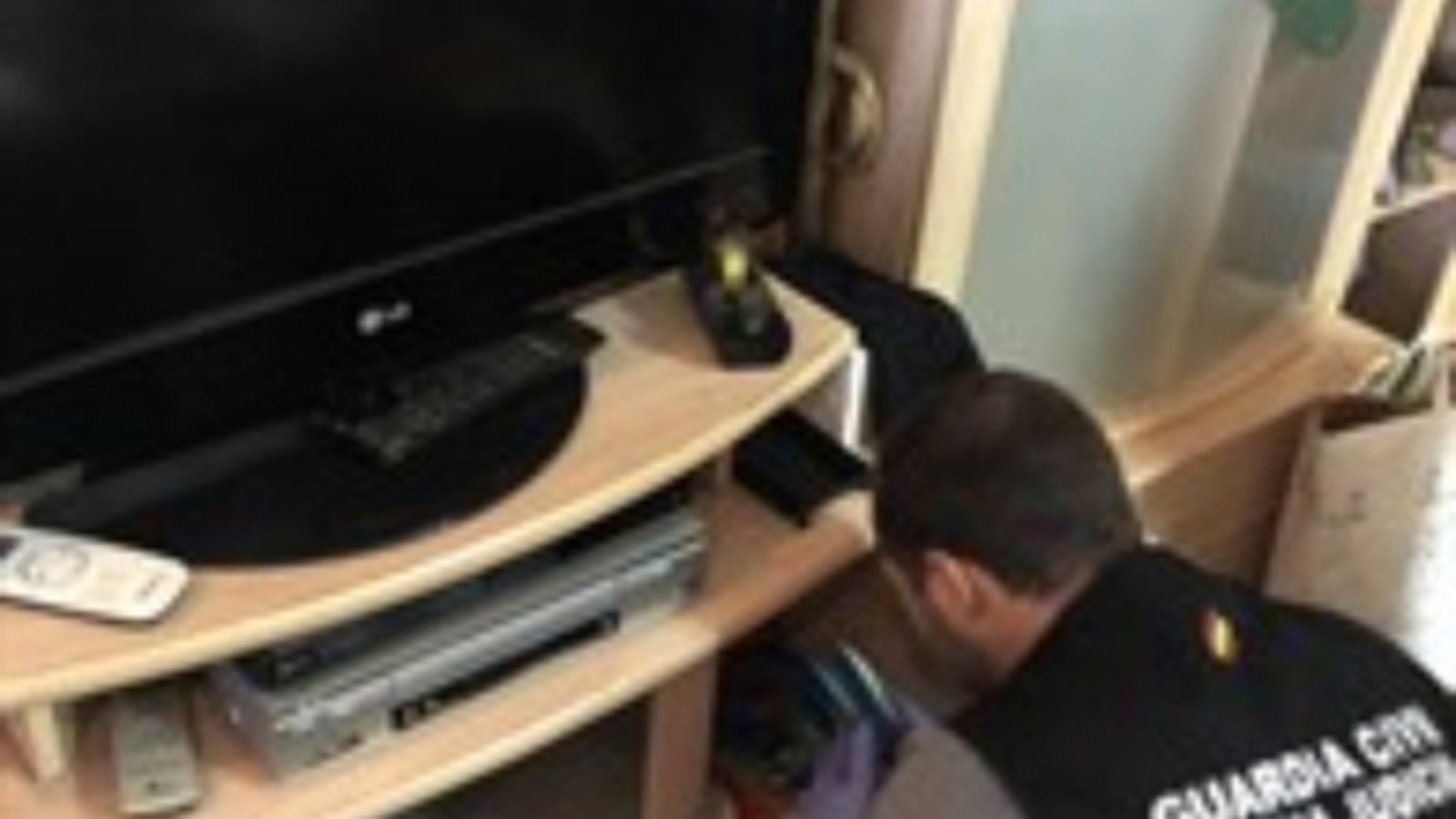 Escorcoll domiciliari practicat pels agents