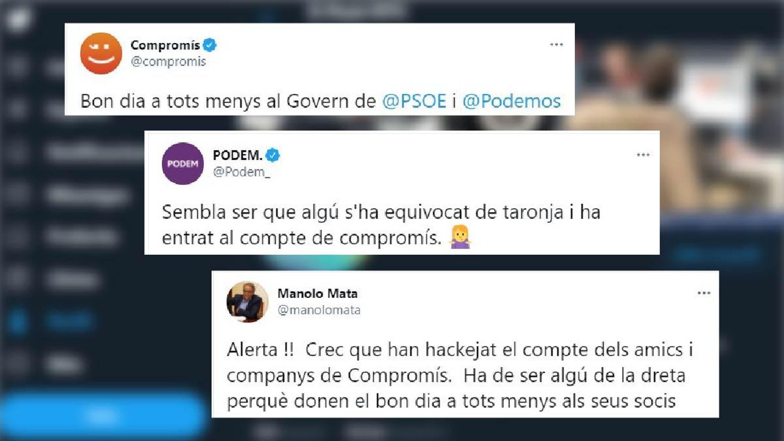Picabaralla en les xarxes entre els socis del Botànic per les indemnitzacions pel projecte Castor